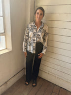Goondiwindi Cotton Sky Frill Cotton Shirt