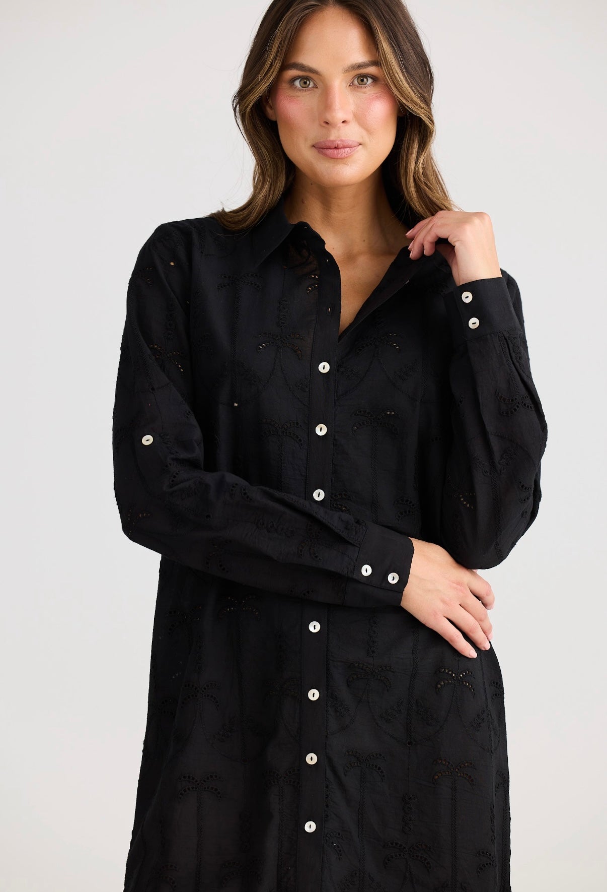 Holiday Palm Overshirt