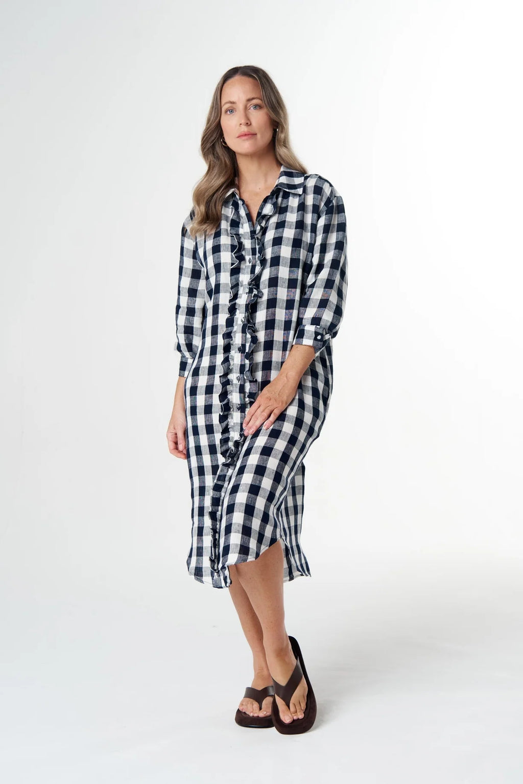 Goondiwindi Cotton Beach Days Gingham Dress