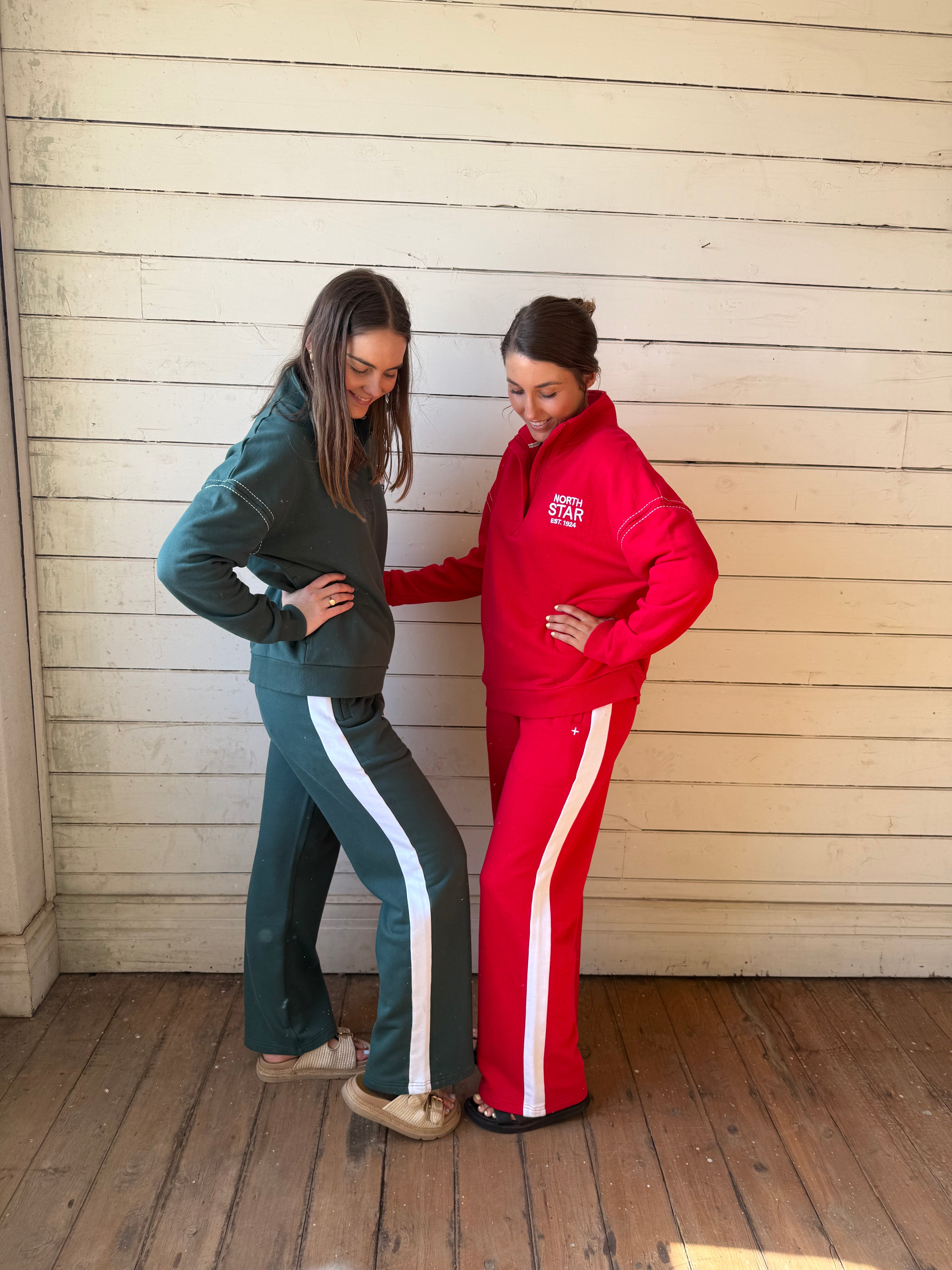 Cloth+Paper+Scissors Off Track 1/2 Zip Sweater