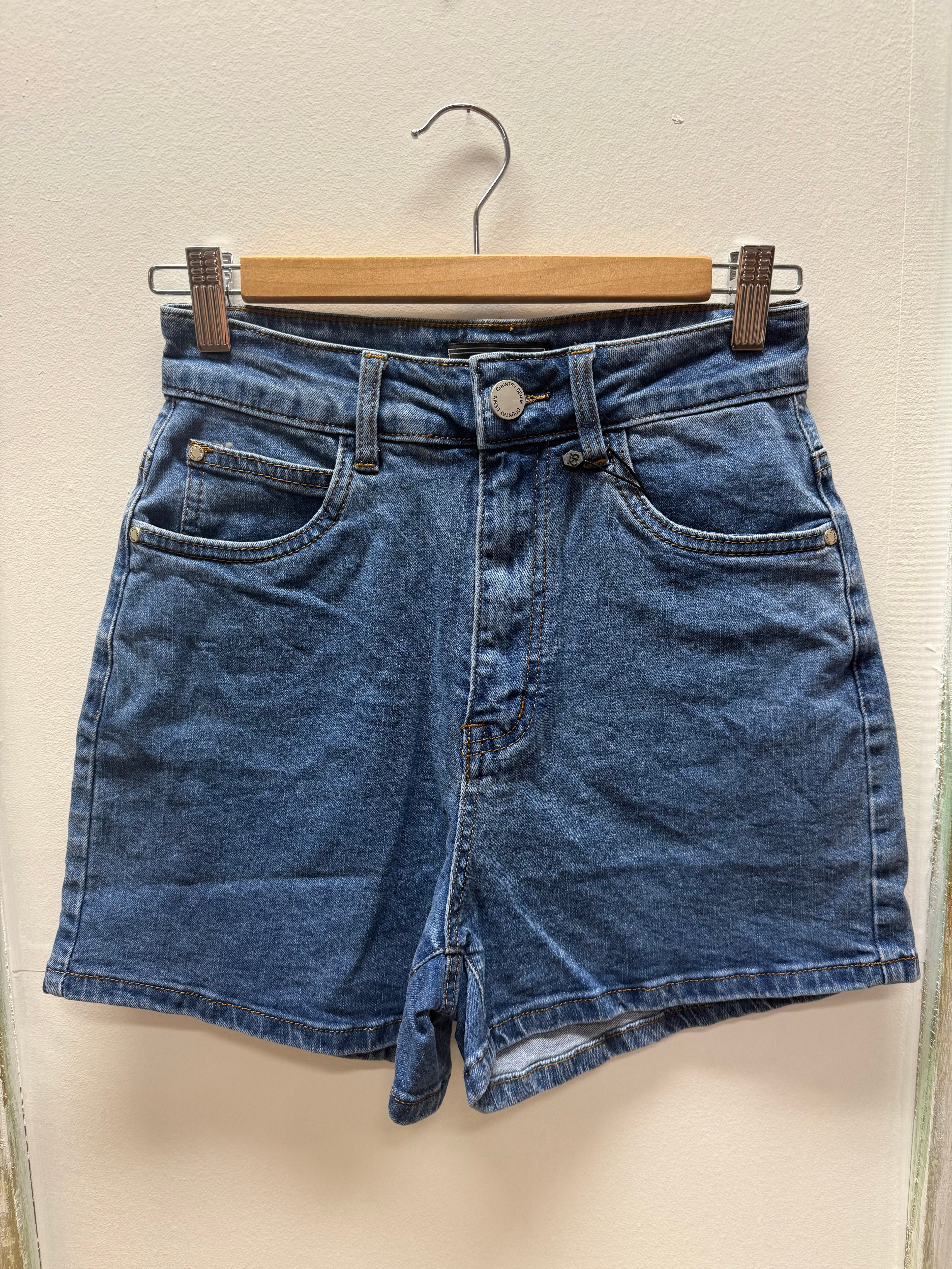 Country denim Classic Stretchy Denim Shorts