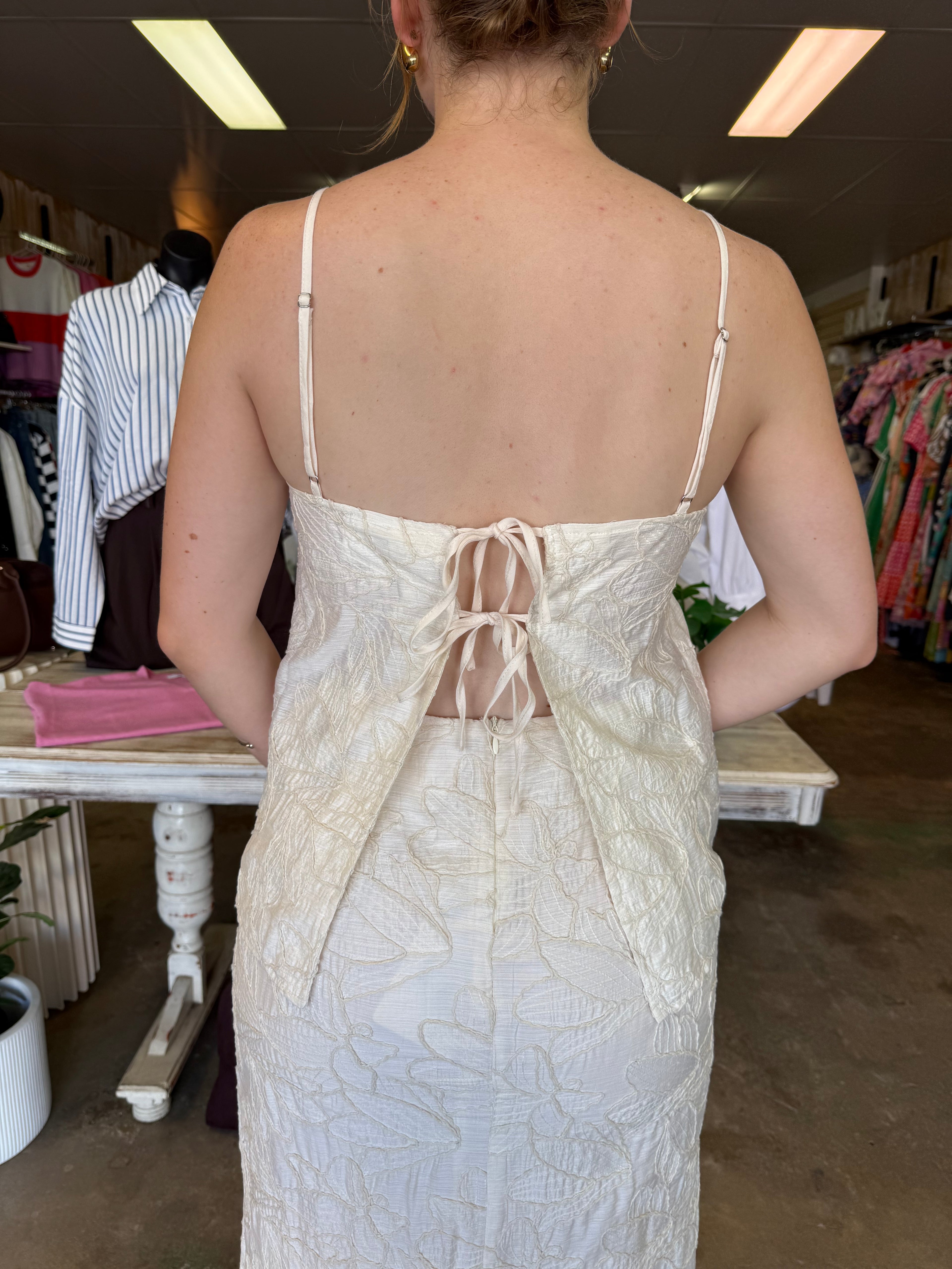 Indie Luxe Open Back Top