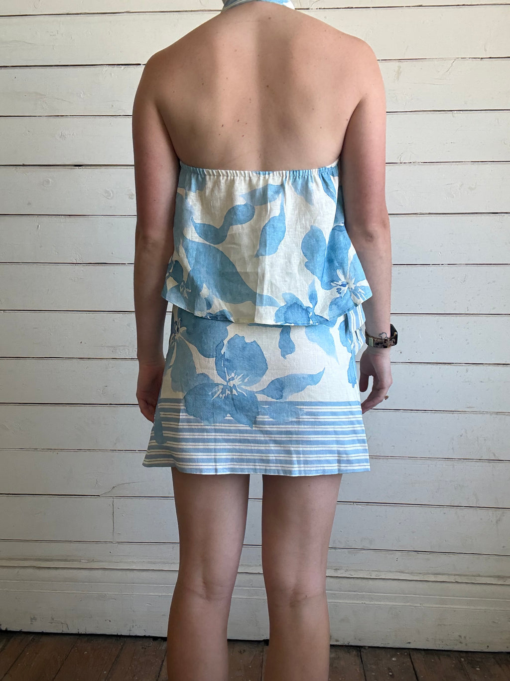 Little Lies Delphine Linen Wrap Skirt