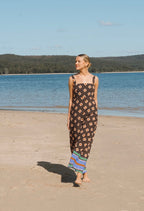 White Closet Resort Geo Midi Dress