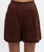 White Closet Linen Shorts