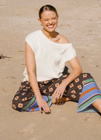 White Closet Resort Geo Pants