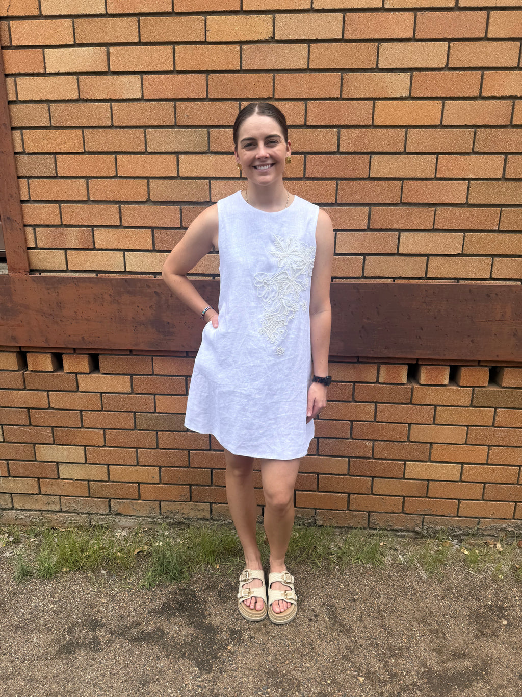 Liora Beaded Mini Dress