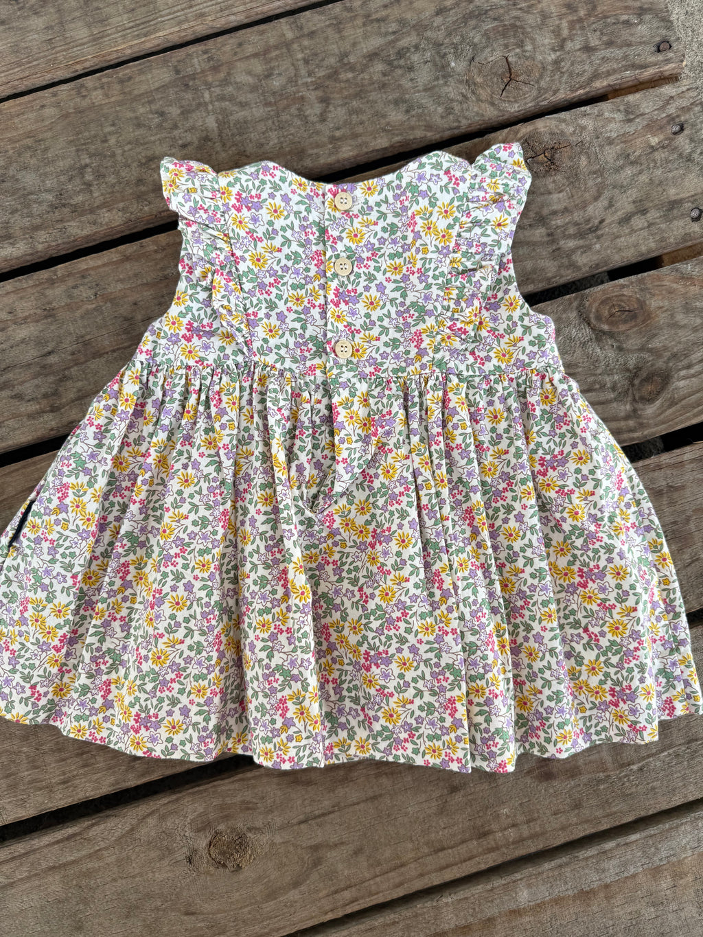 Korango Frill Smocked Dress