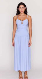 Mink Pink Bianca Drop Waist Maxi Dress