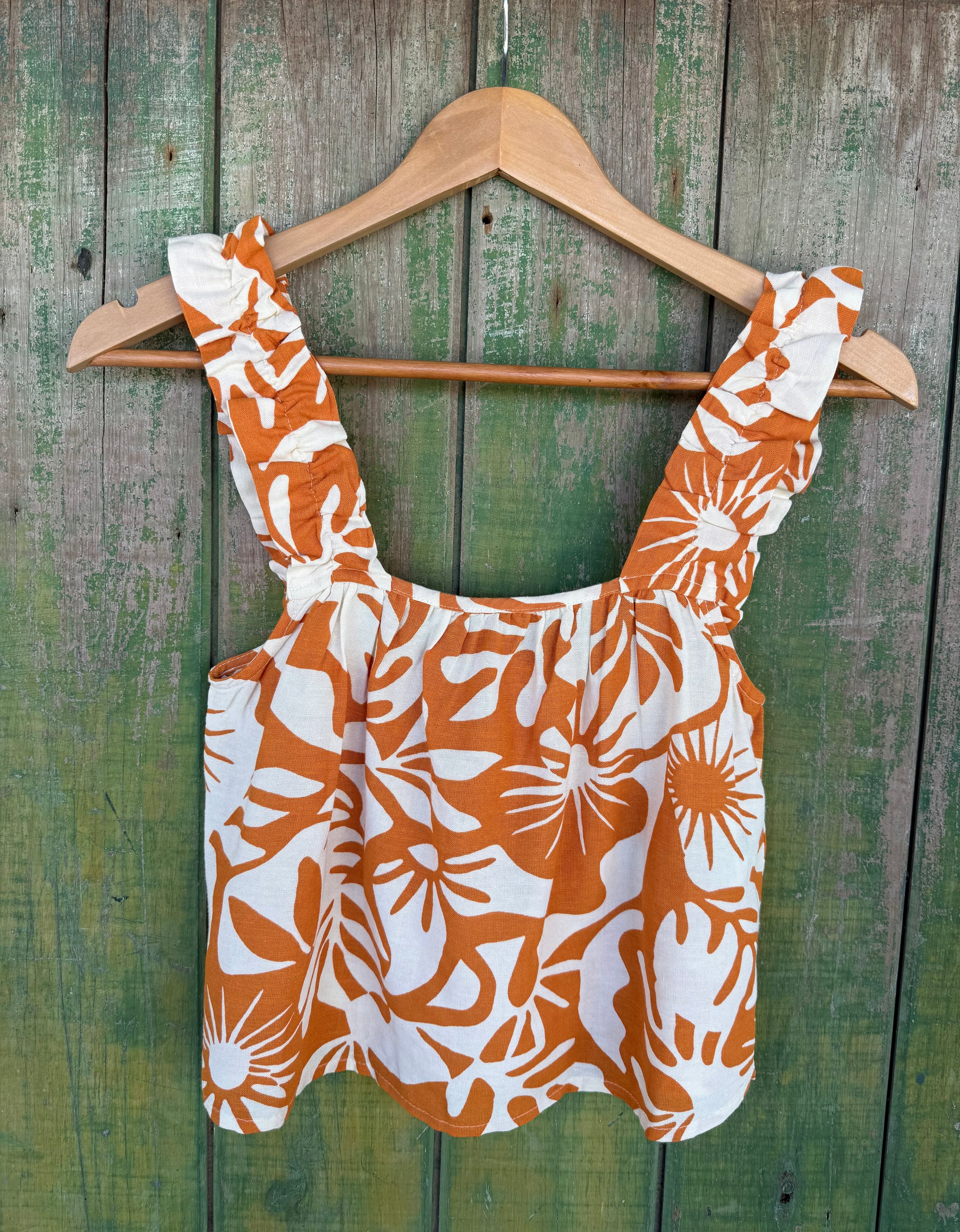 ONLY Linen Short Top