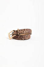 Adorne Leopard Jeans Belt