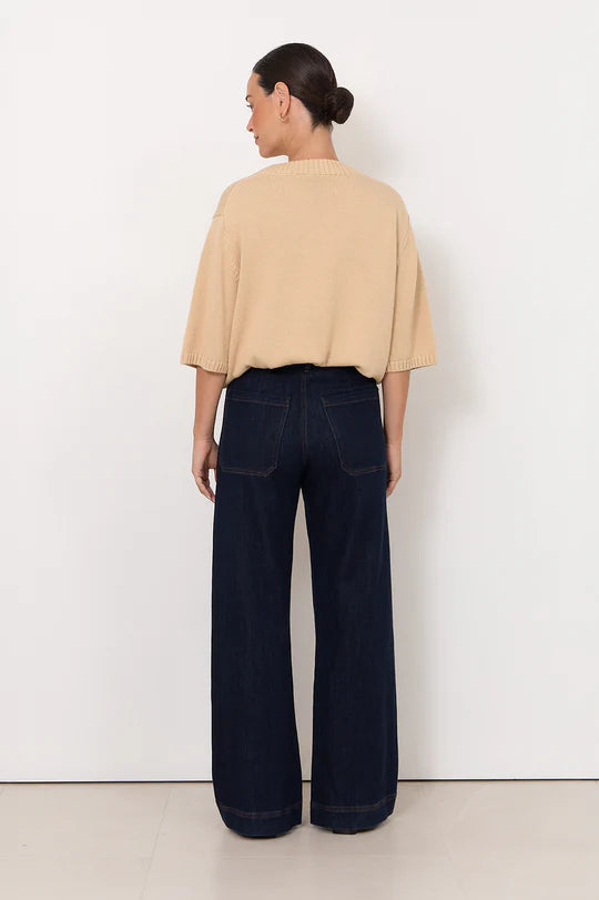 Adorne Lucy Patch Pocket Denim Pant