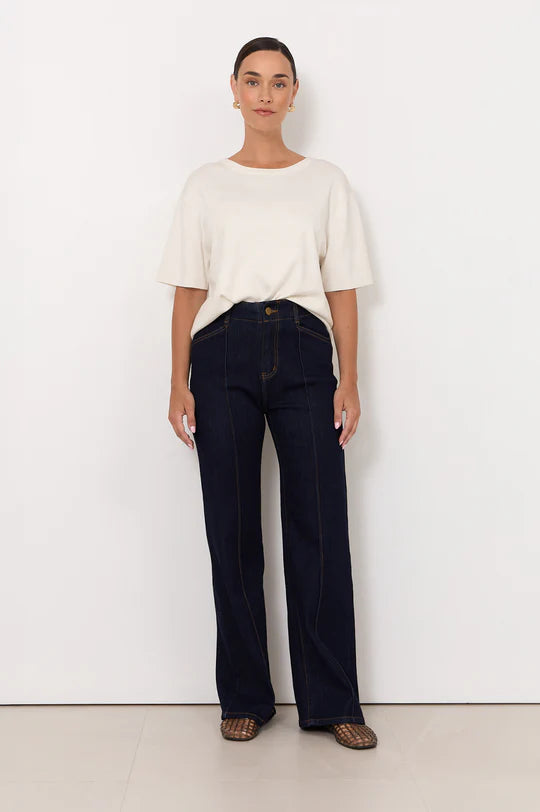 Adorne Athena Straight Leg Jean