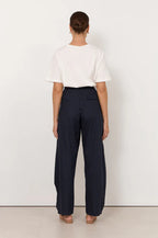 Adorne Audrey Pinstripe Tapered Pant