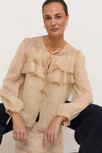 Adrone Felicity Tie Detail Top