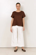 Adorne Adele Wide Leg Cropped Jean