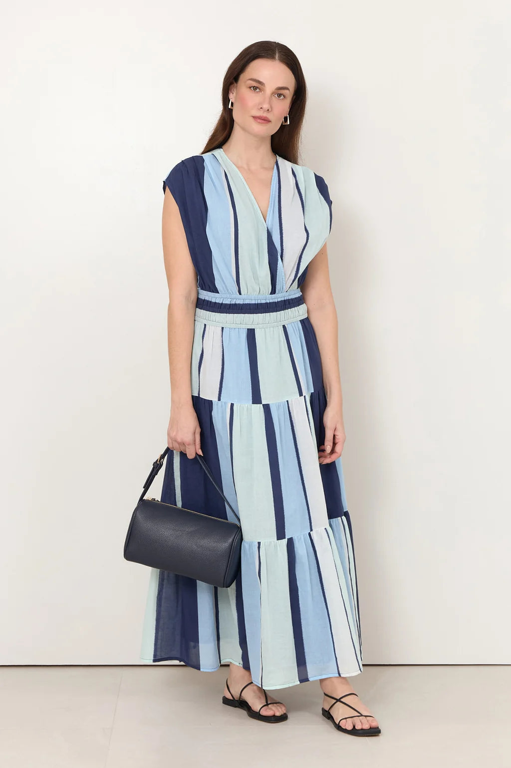 Adorne Ursula Crossover Maxi Dress