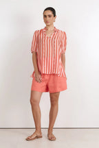 Adorne Sandra Stripe Top