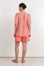 Adorne Sandra Stripe Top