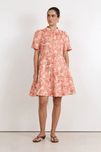 Adorne Mindy Linen Short Dress