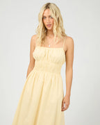 AAE Alessa Linen Maxi Dress