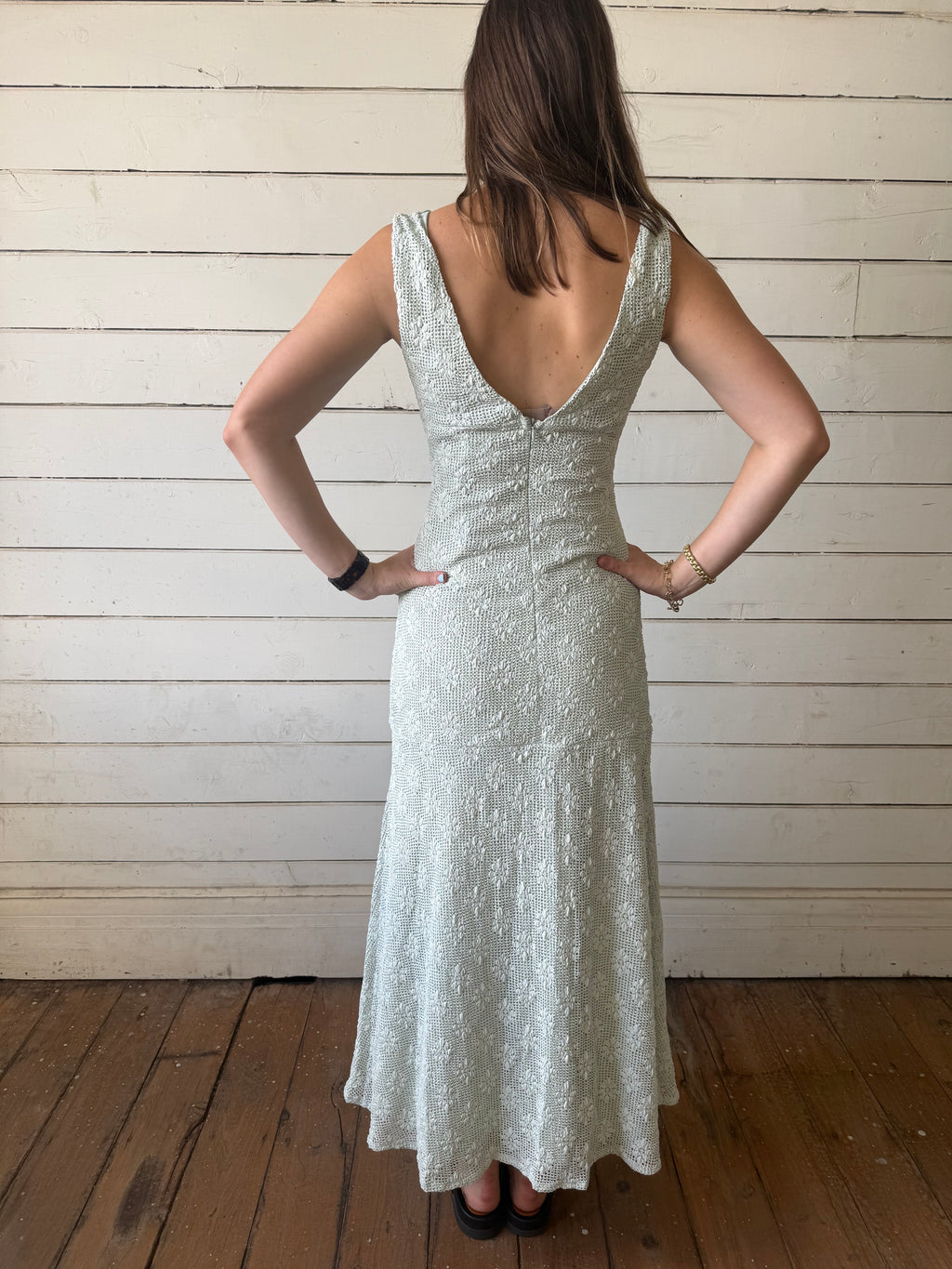 Here comes the sun Knit Maxi Dress