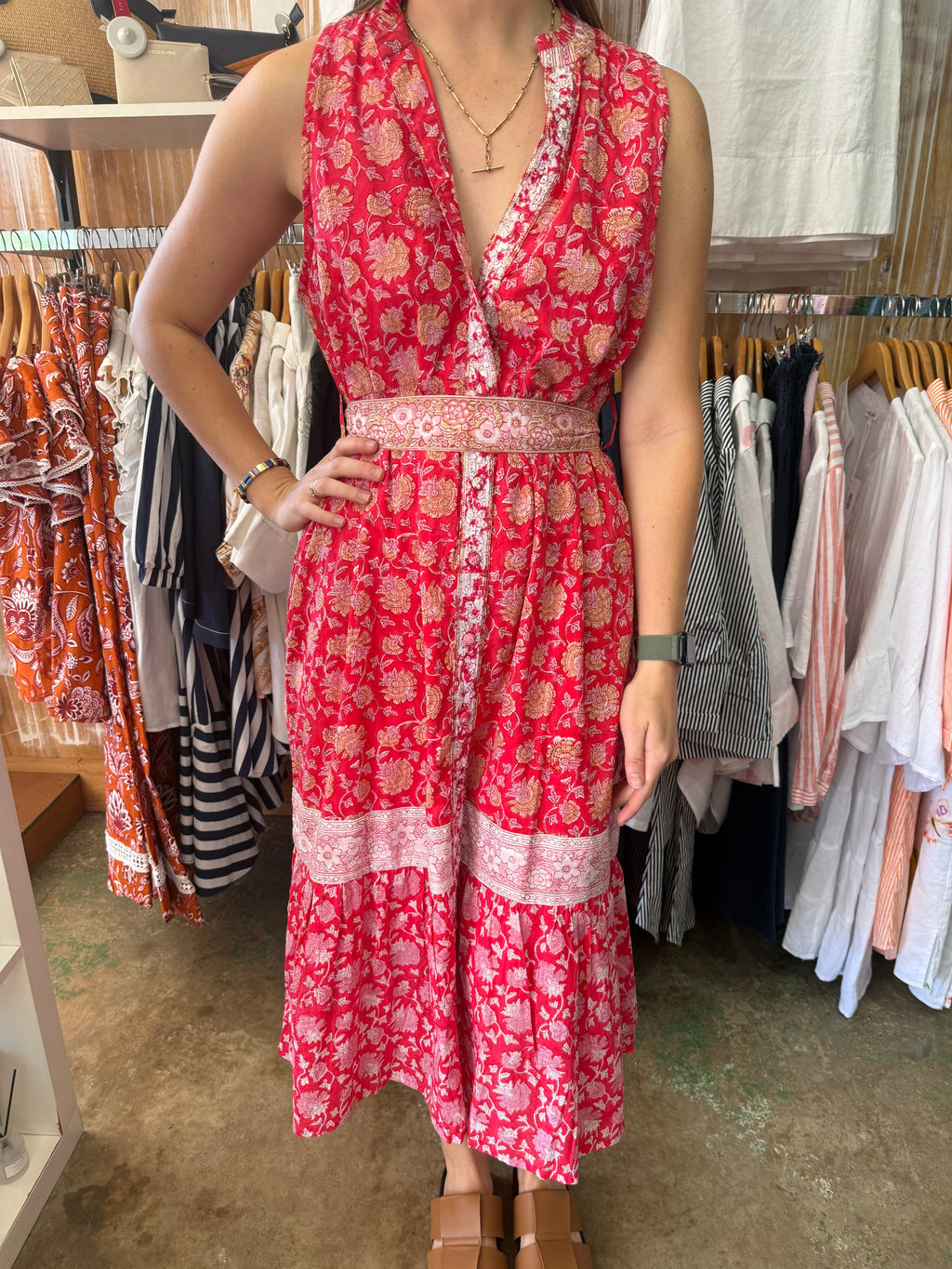 Azure and Indigo Camilla sundress