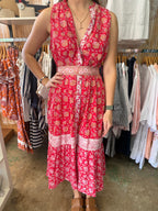 Azure and Indigo Camilla sundress