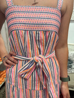 Azure and Indigo sunset maxi