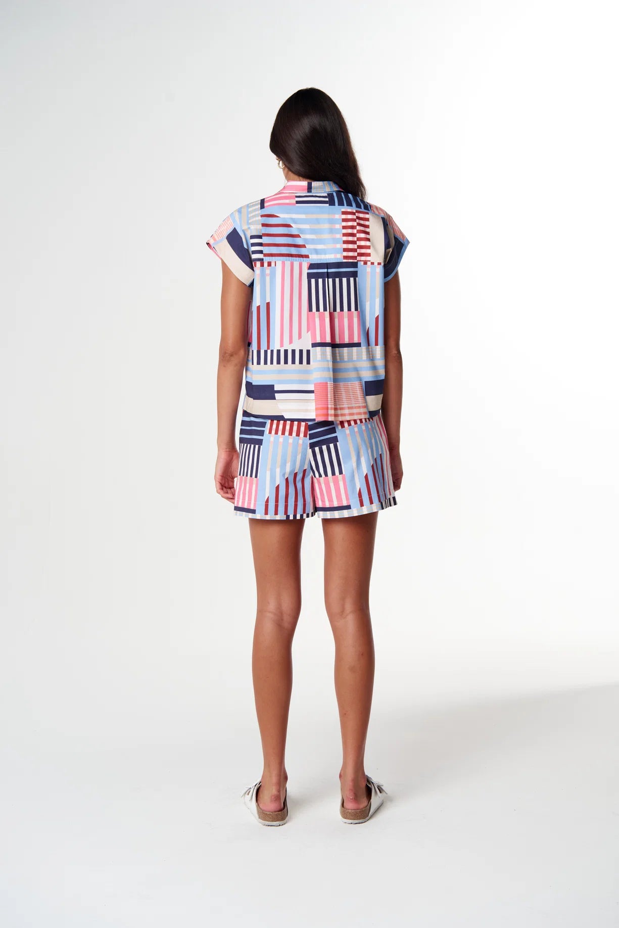 Cloth+Paper+Scissors Sun Daze Sleeve Shirt