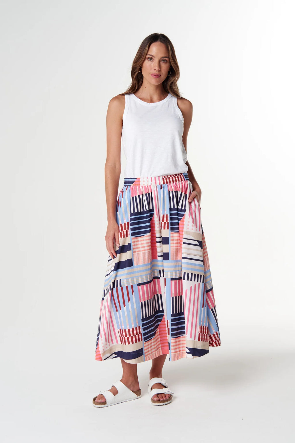 Cloth+Paper+Scissors Sundown Maxi Skirt