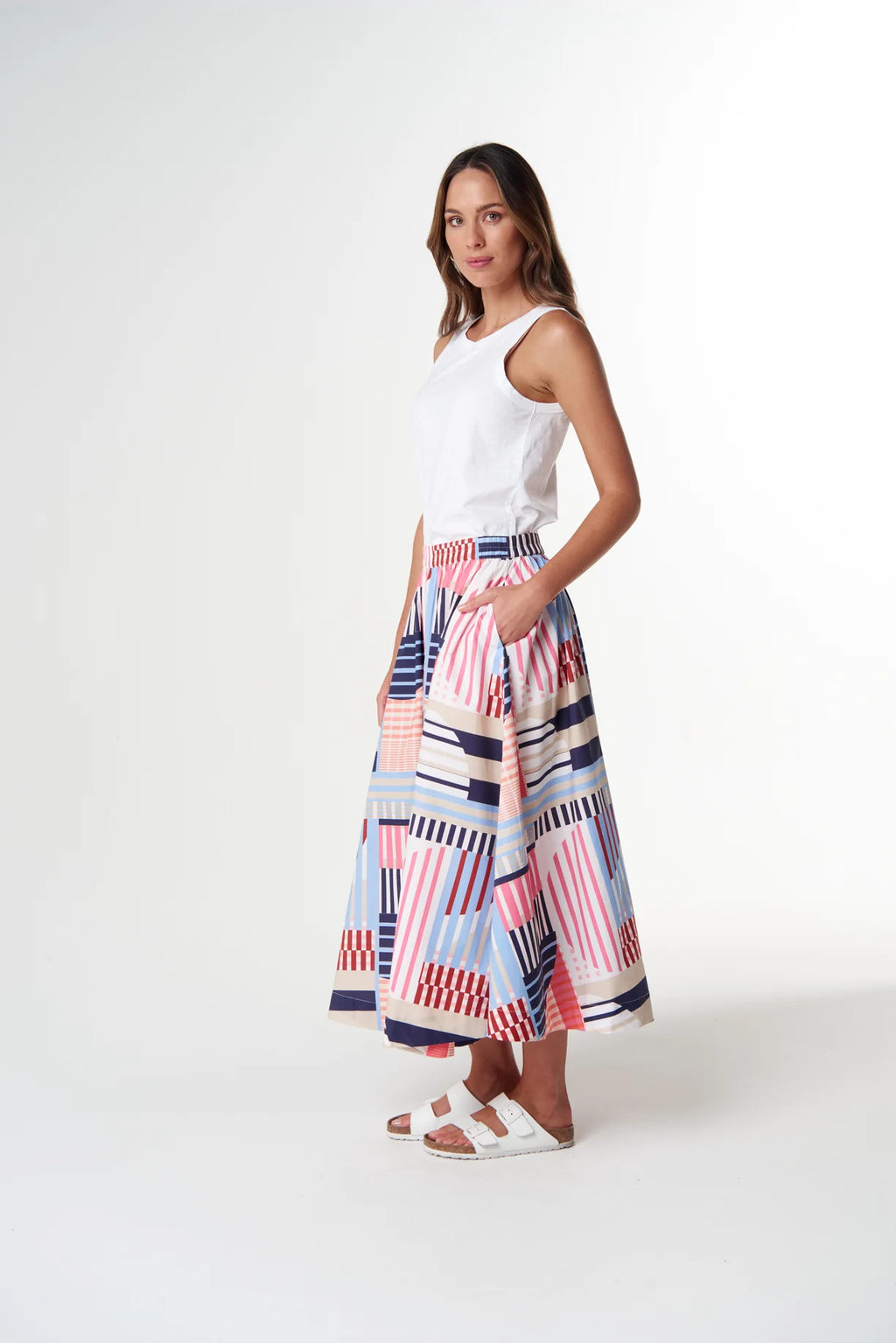Cloth+Paper+Scissors Sundown Maxi Skirt