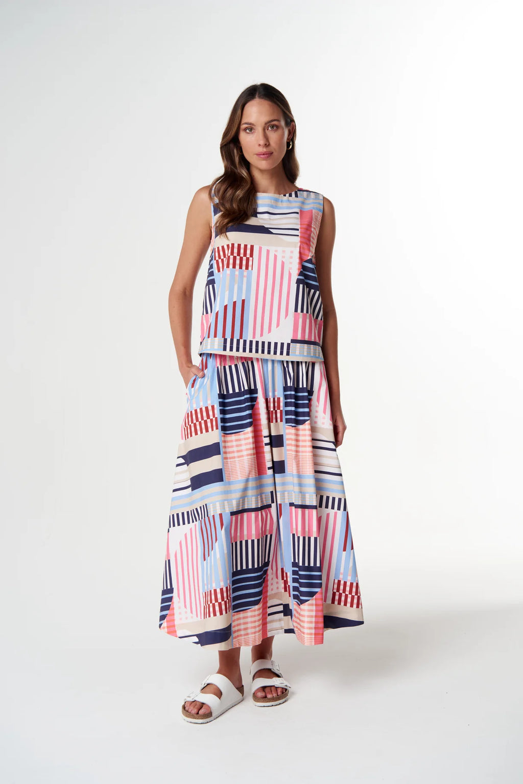 Cloth+Paper+Scissors Sundown Maxi Skirt