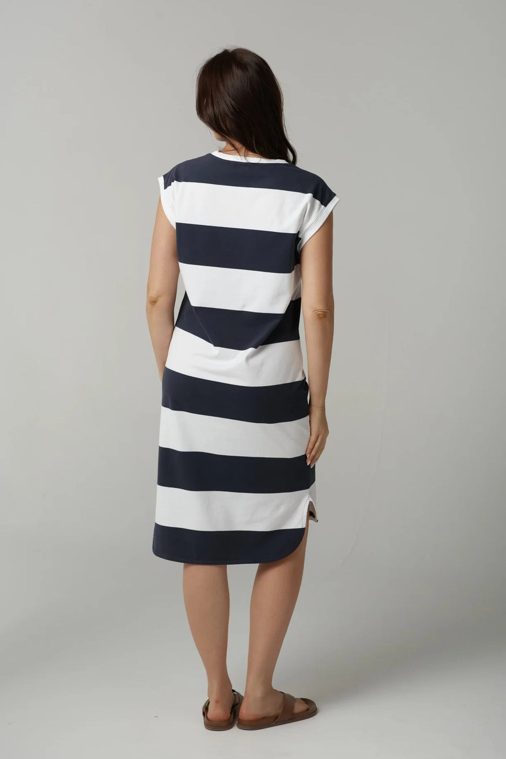 Cloth+Paper+Scissors Club Cotton Stripe Dress