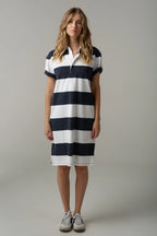 Cloth+Paper+Scissors Stripe Rugby Dress