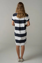 Cloth+Paper+Scissors Stripe Rugby Dress