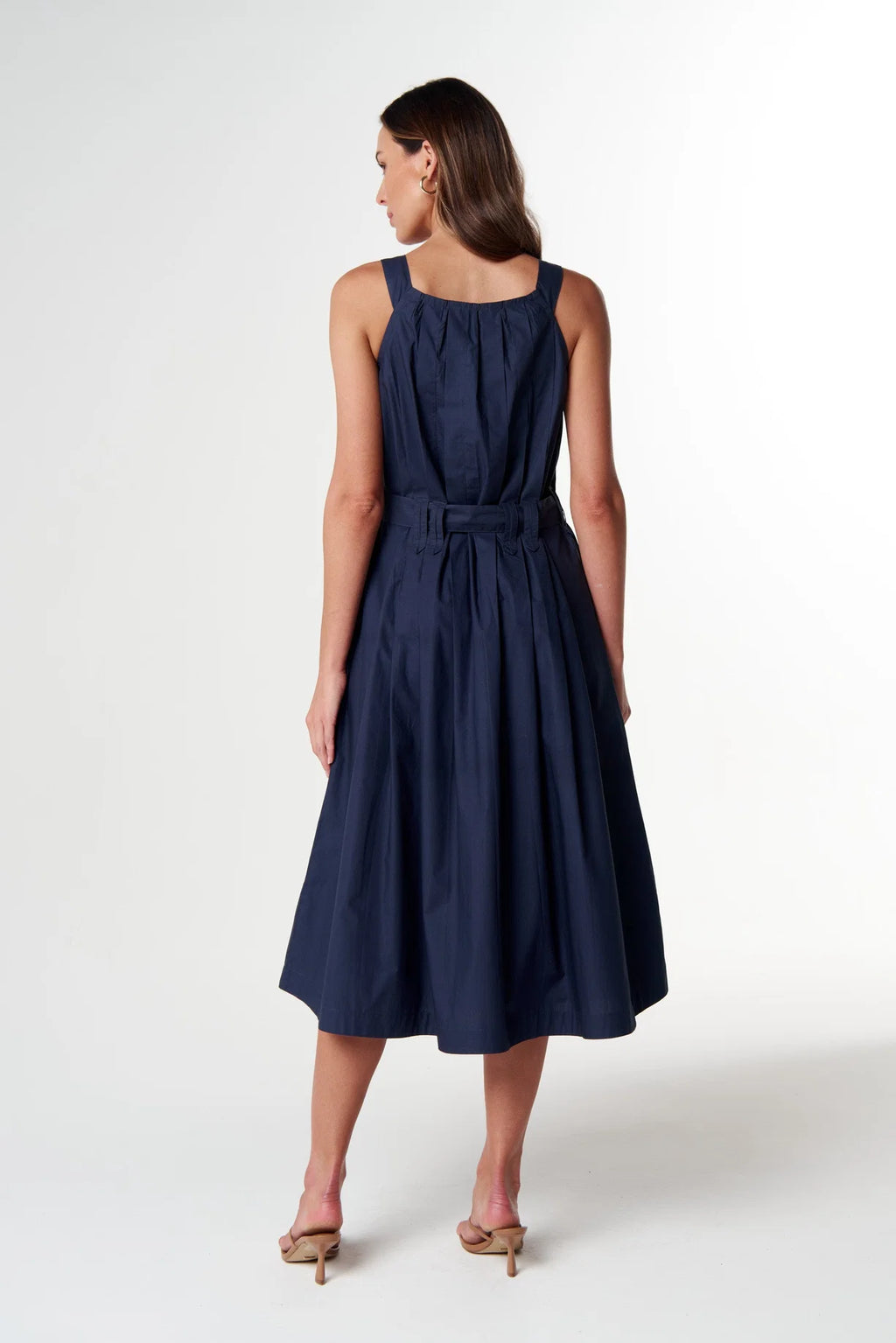 Cloth+Paper+Scissors Home Pleat Cotton Dress