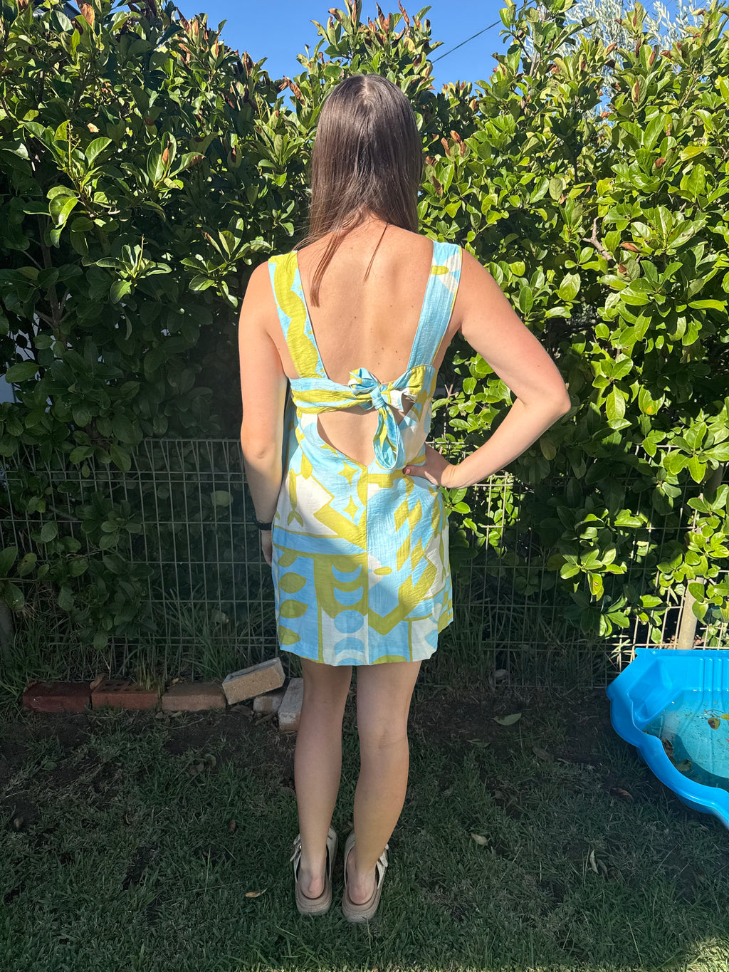 Little lies fish print dress