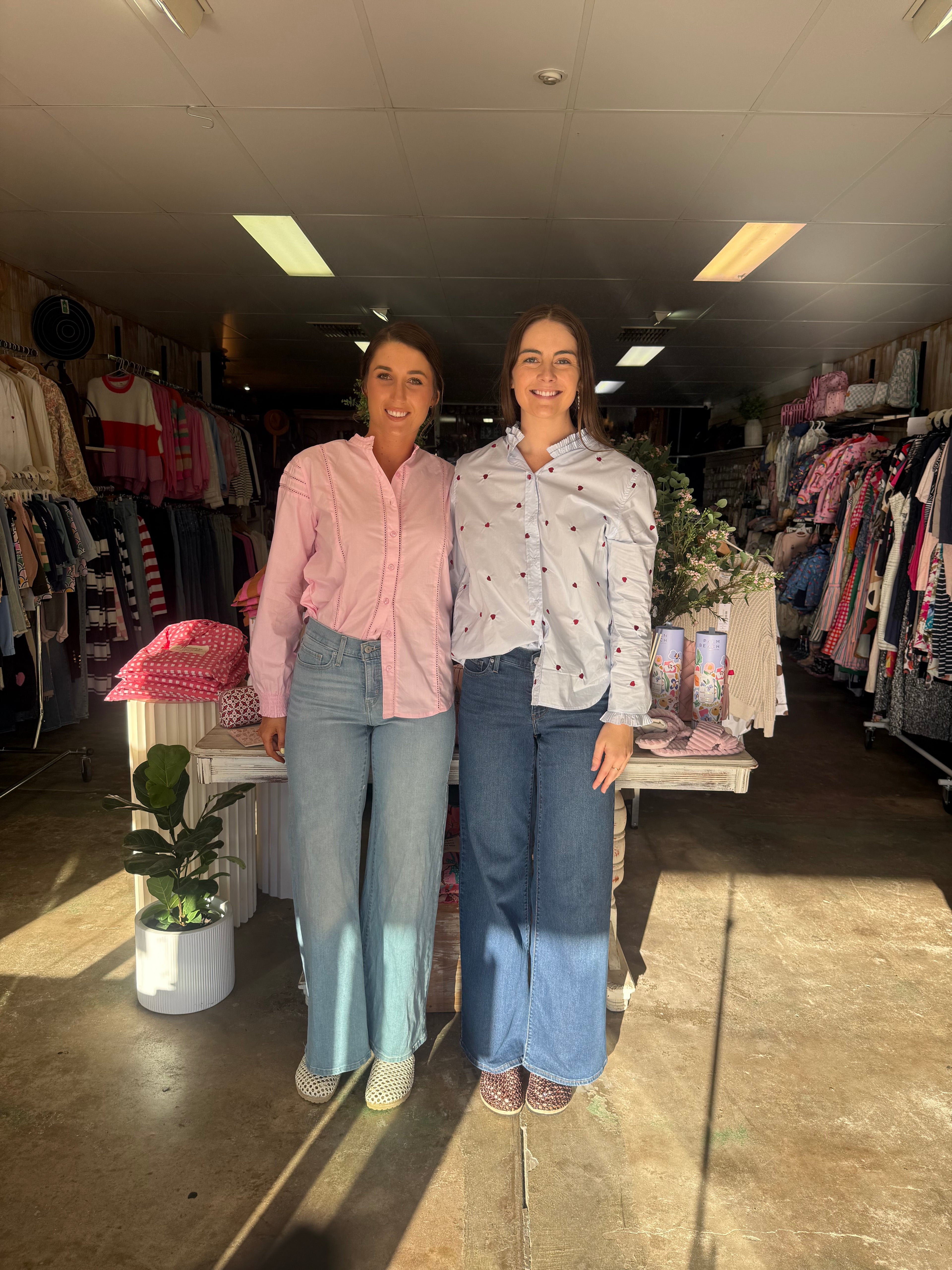 Goondiwindi Cotton Misty Cotton Blouse