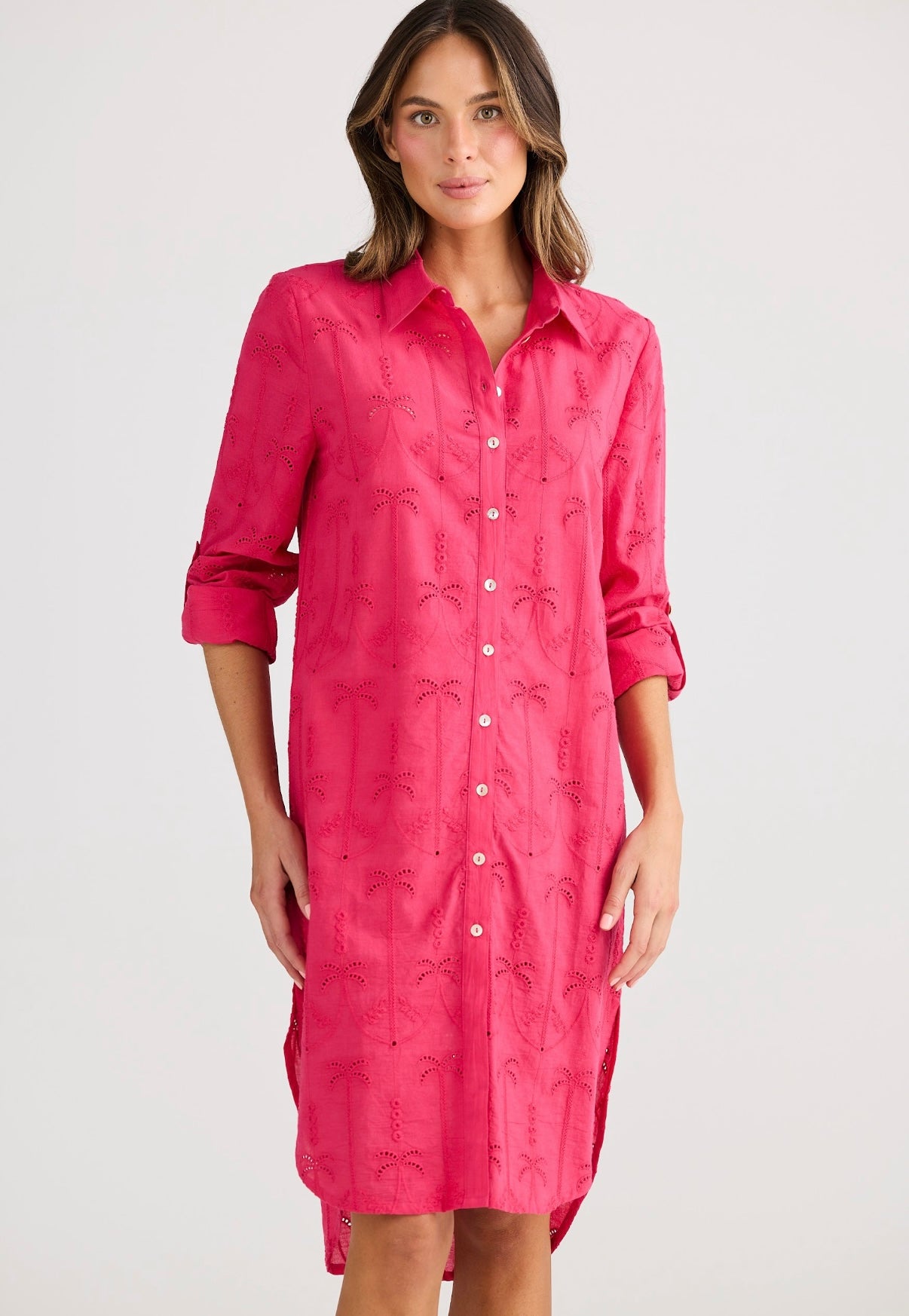 Holiday Palm Overshirt