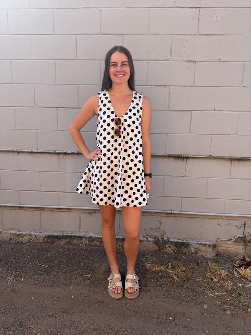 paper heart brown polka dot dress Shop the Costa Maxi Dress from Paper Heart at She Creates Stories