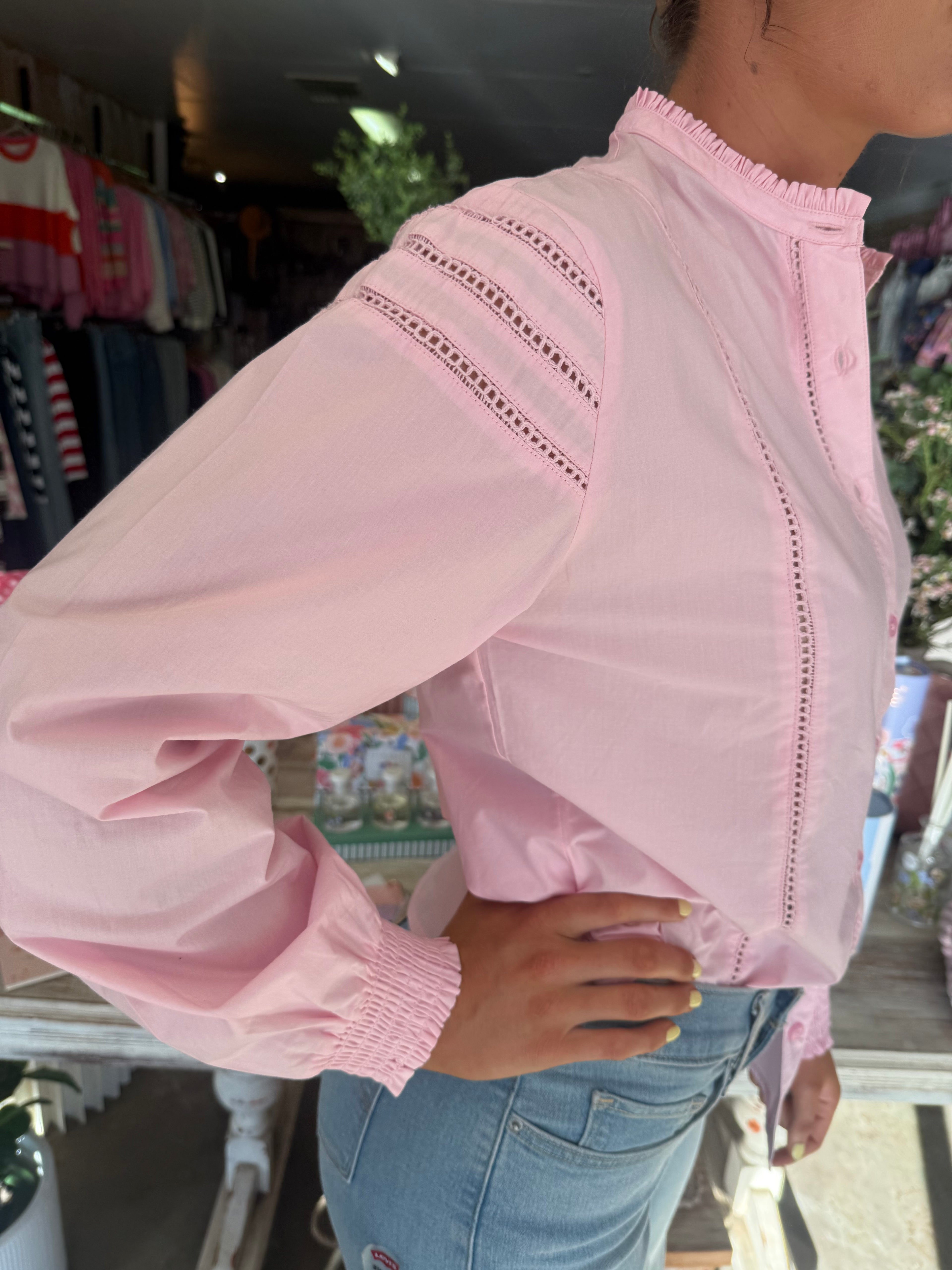 Goondiwindi Cotton Misty Cotton Blouse