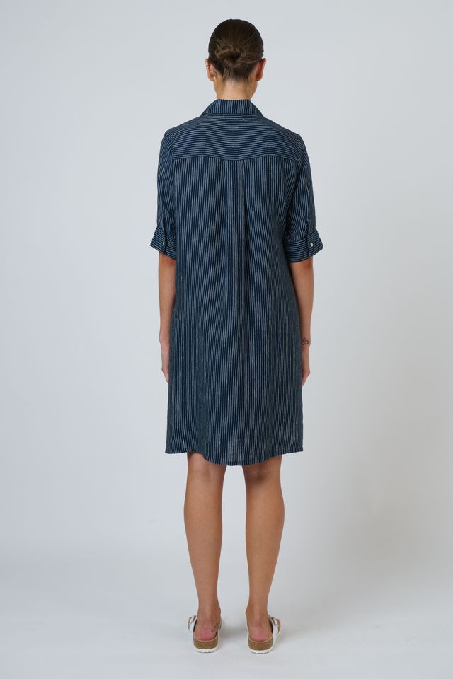 Naturals S26-GA513 LINEN DRESS