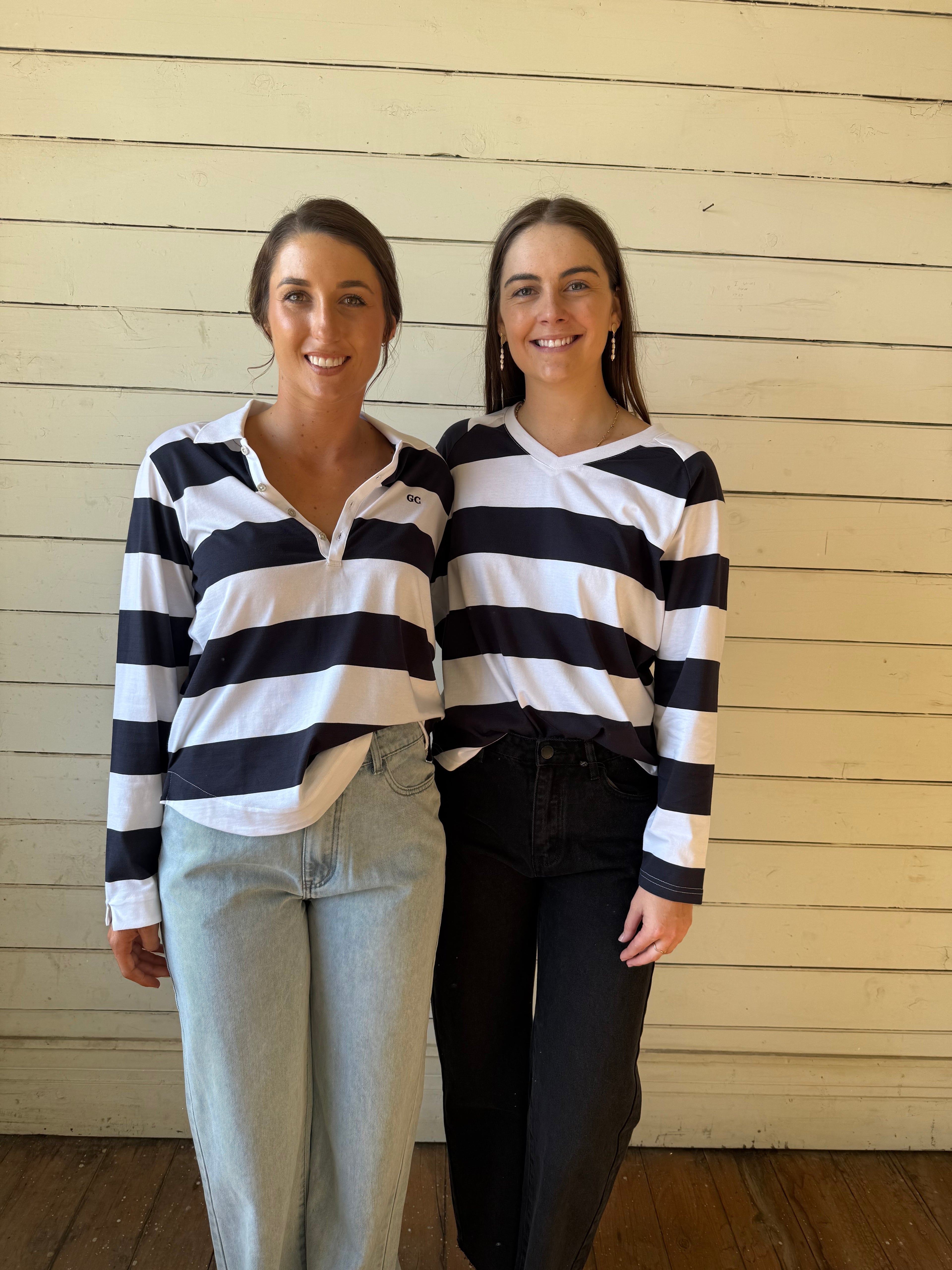 Goondiwindi Cotton Travel V Neck Cotton Jersey