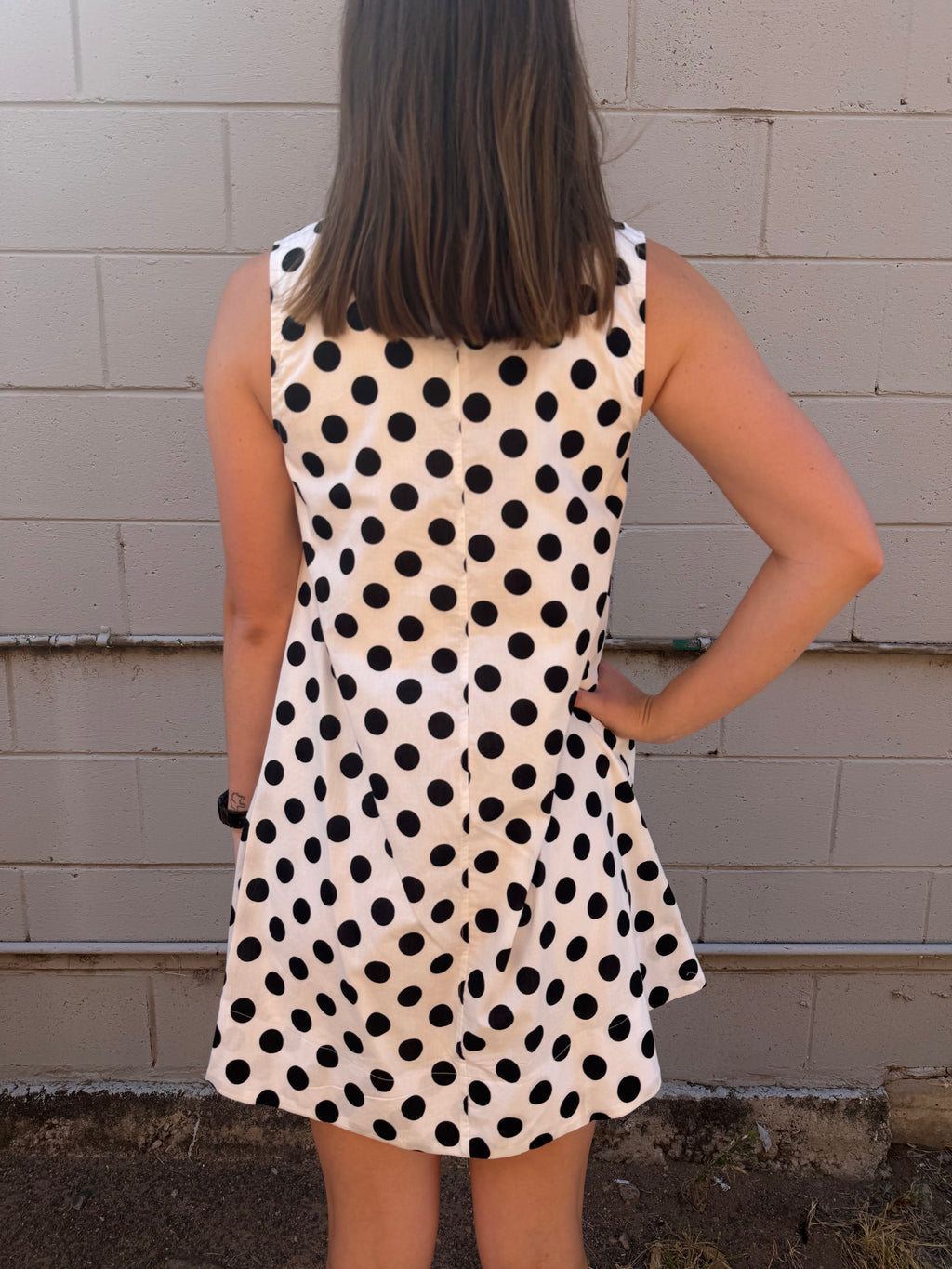 paper heart brown polka dot dress Paper Heart Radini Polka Mini Dress Barrakets Shop 2