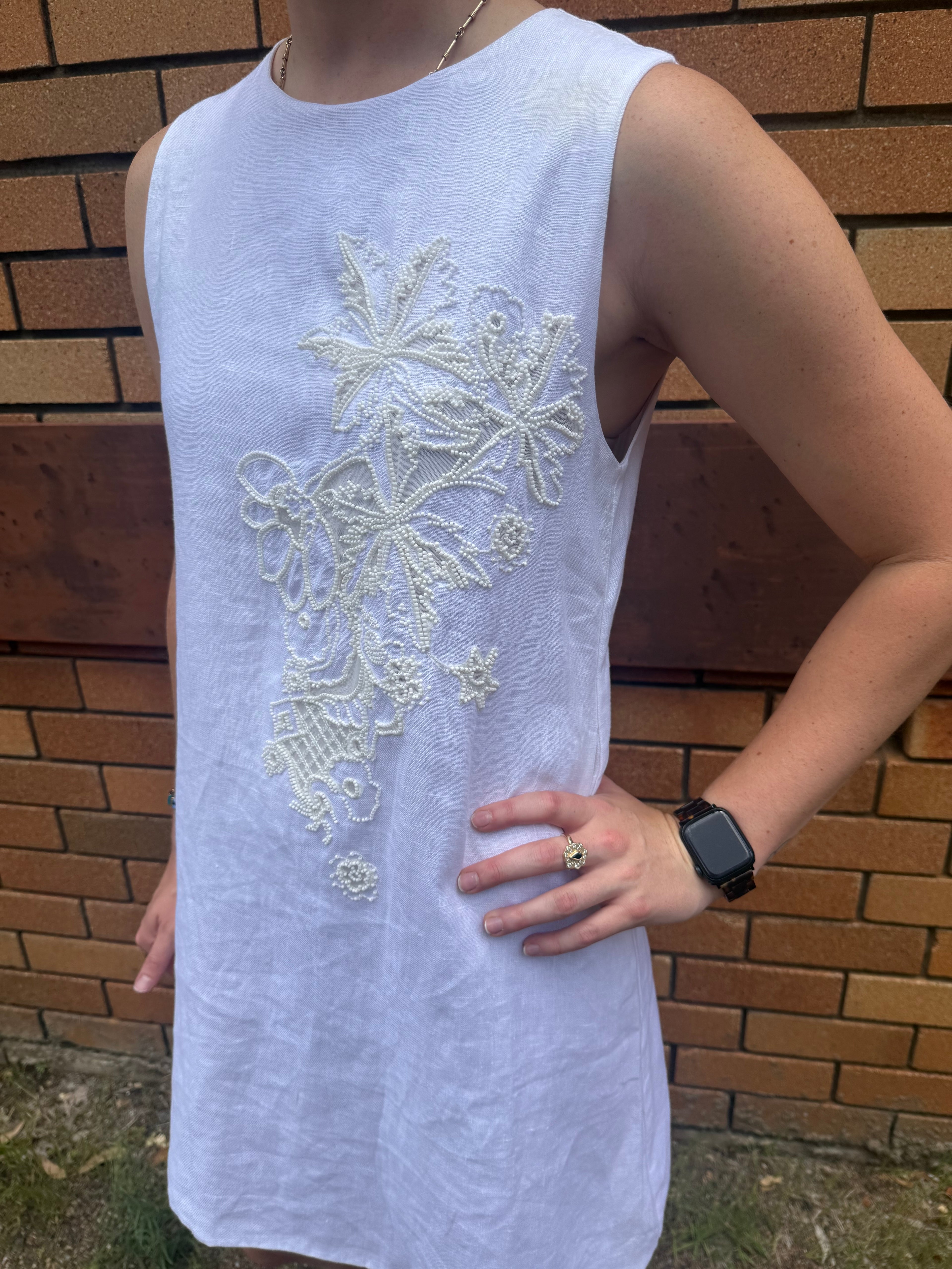 Liora Beaded Mini Dress