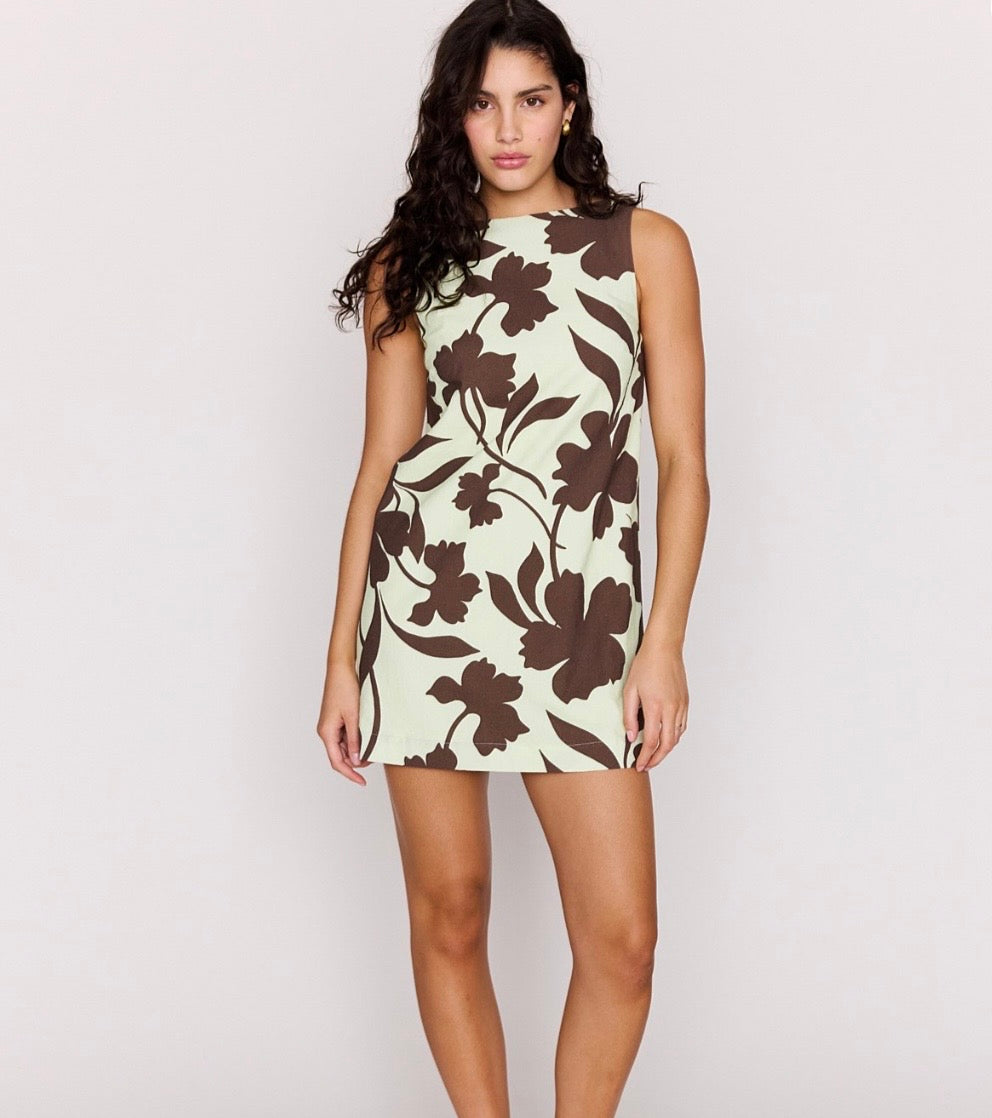 Mink Pink Esme Low Back Shift Dress