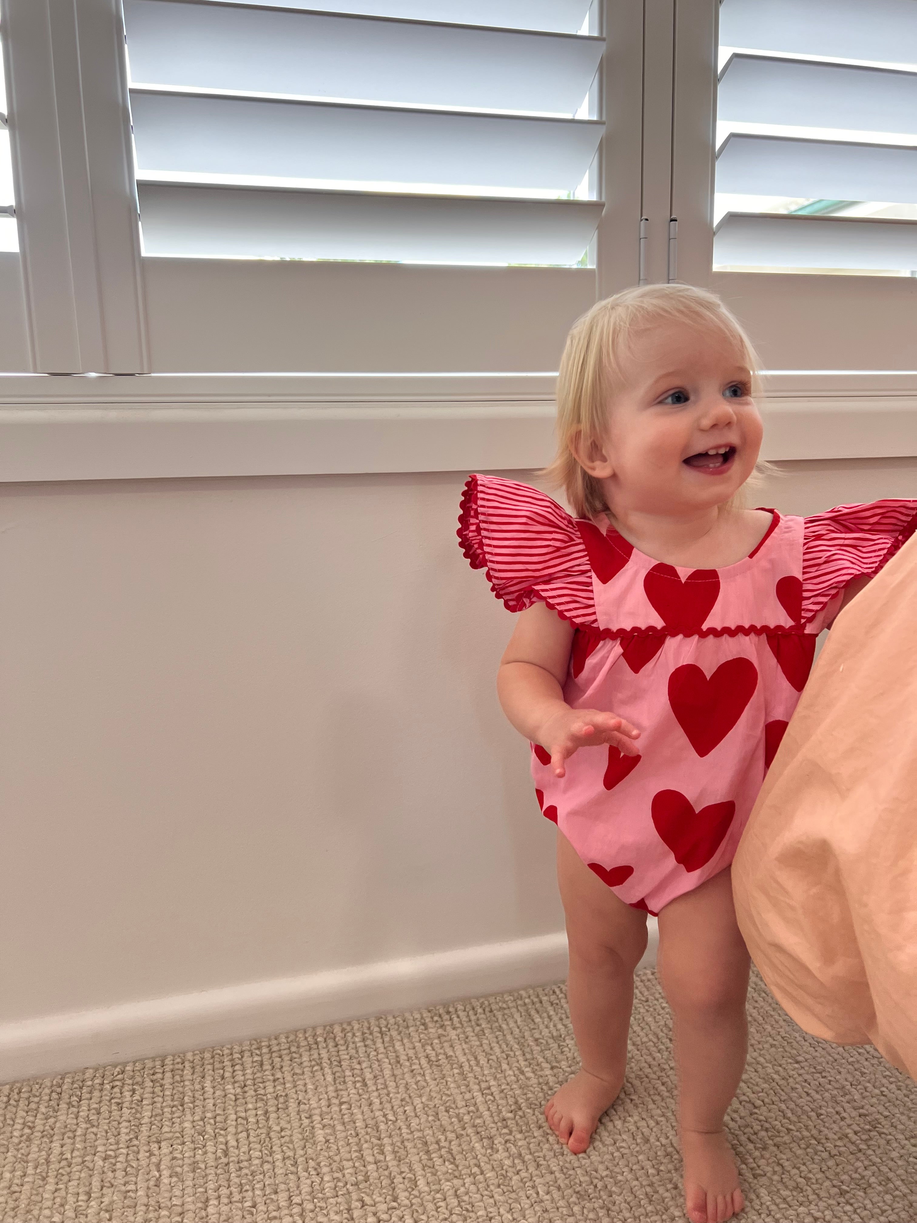 Oobi Big Heart Baby Playsuit