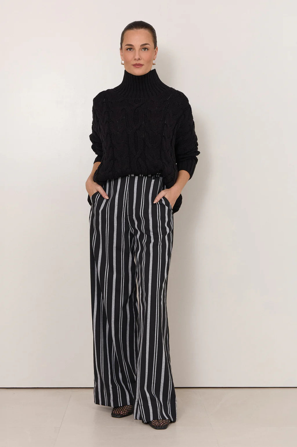 Adorne Ember Stripe Pant
