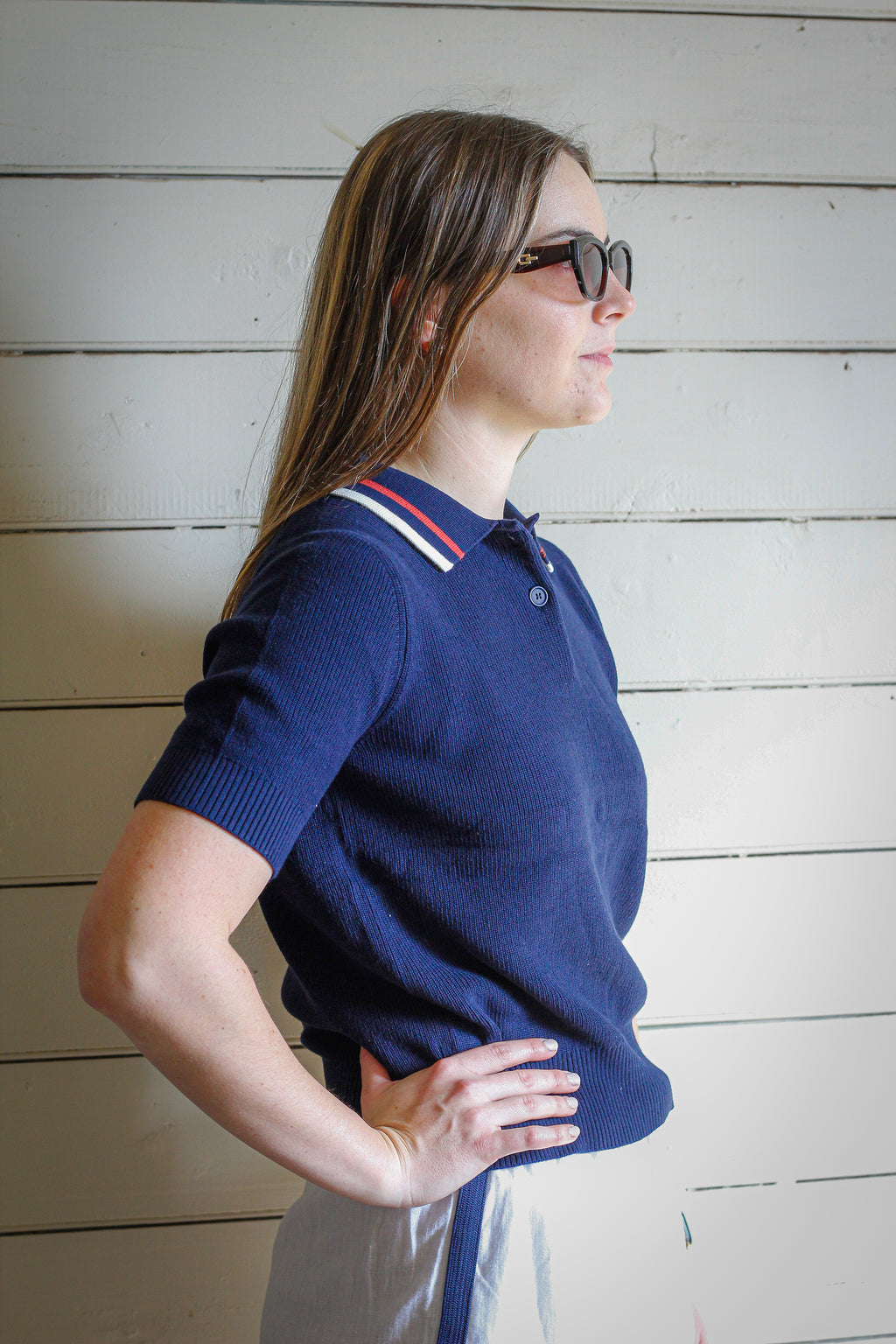 Little Lies Sailor Knitted Top